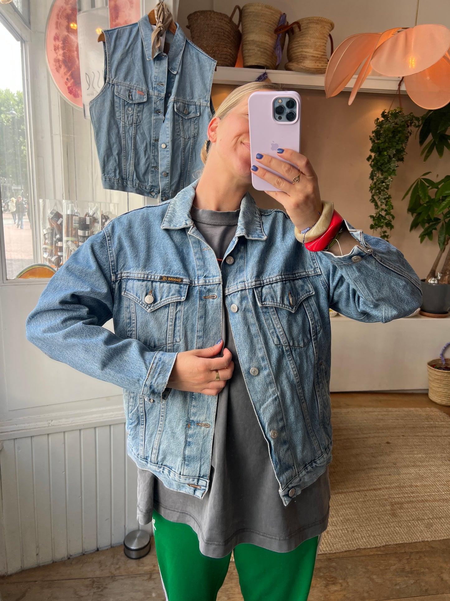 Vintage spijkerjack