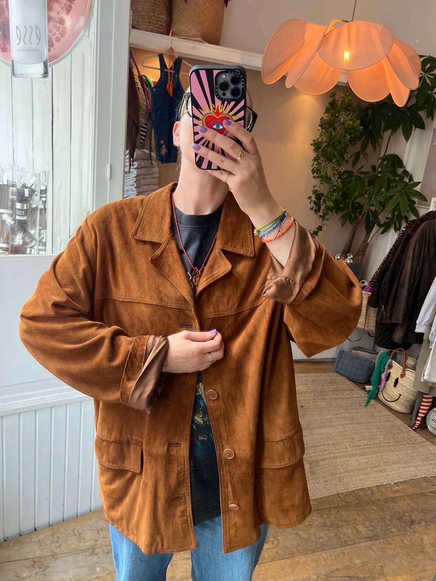 Vintage suede jack