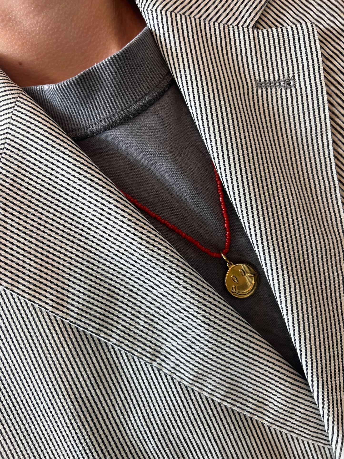 Vintage oversized blazer stripes