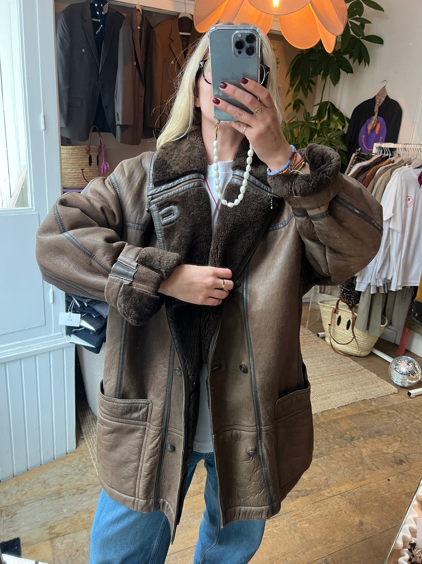 Lammy coat shearling
