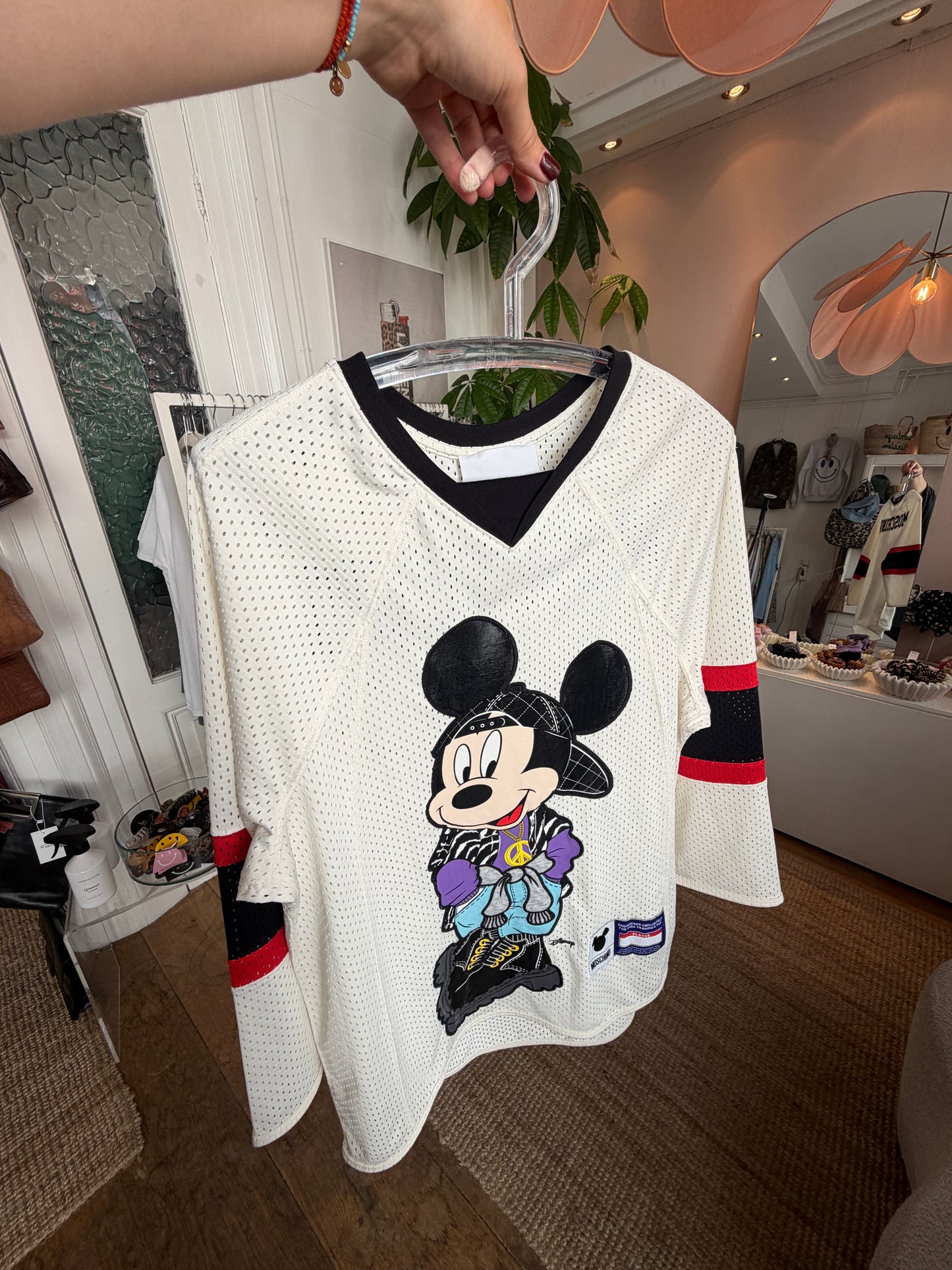 Mickey mouse jersey baseball oversized