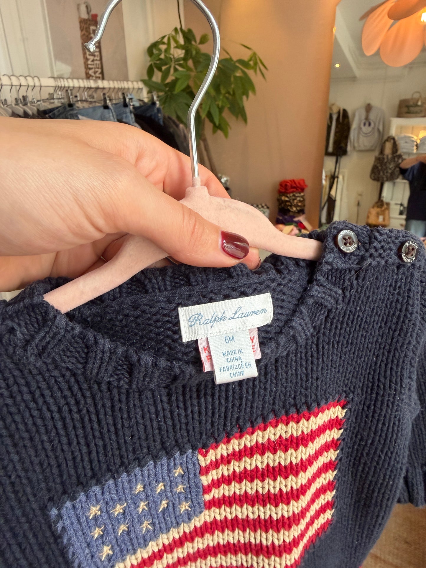 Ralph Lauren vintage kids trui
