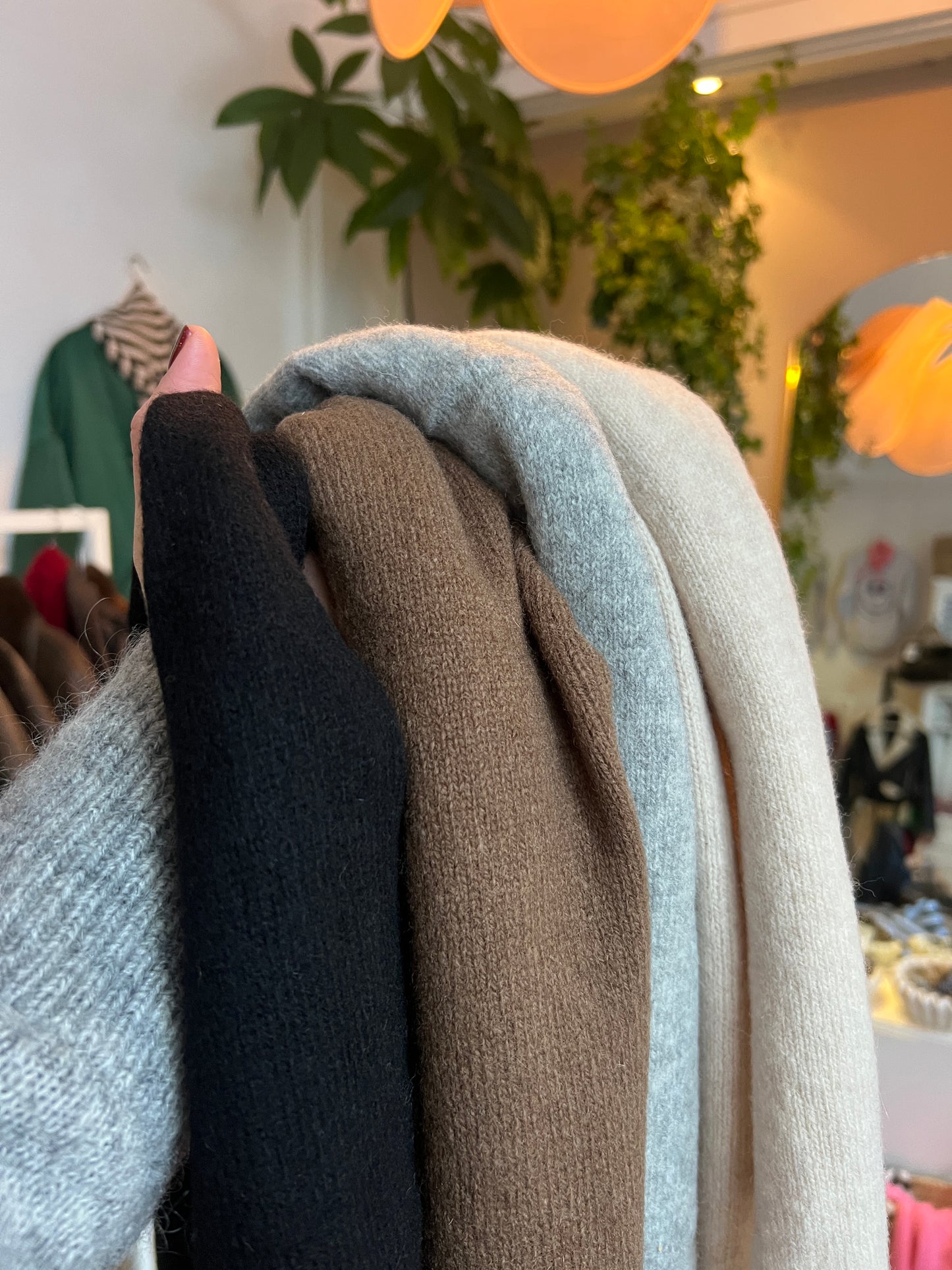 100% wollen mini scarf