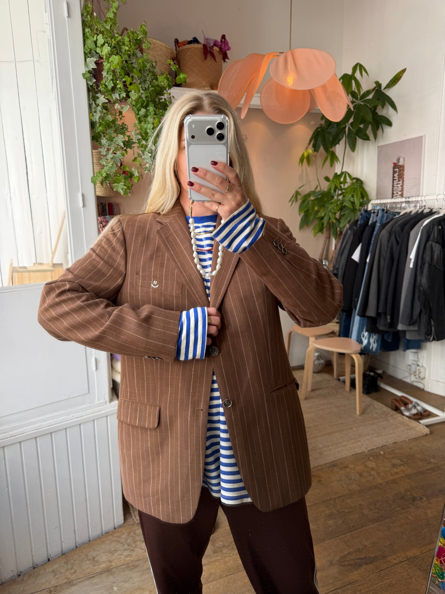 Vintage Kirsten oversized brown blazer ◡̈