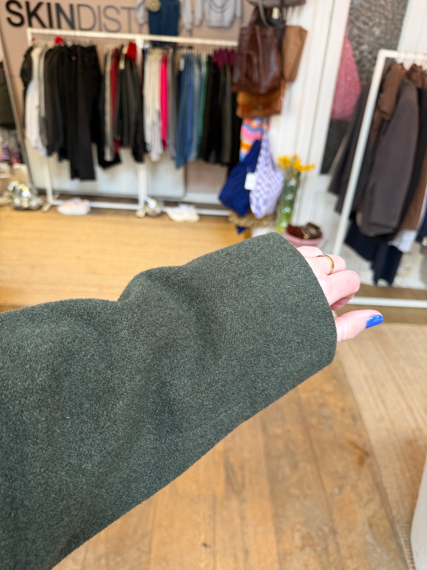 Vintage oversized wol/cashmere blazer