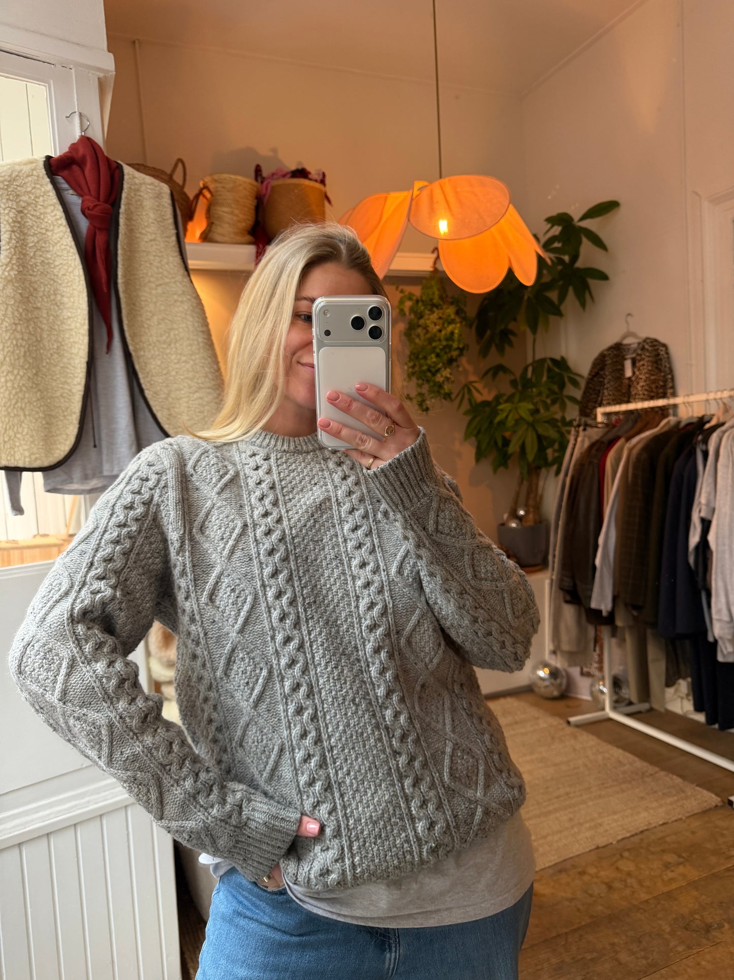Levi’s wollen kabeltrui