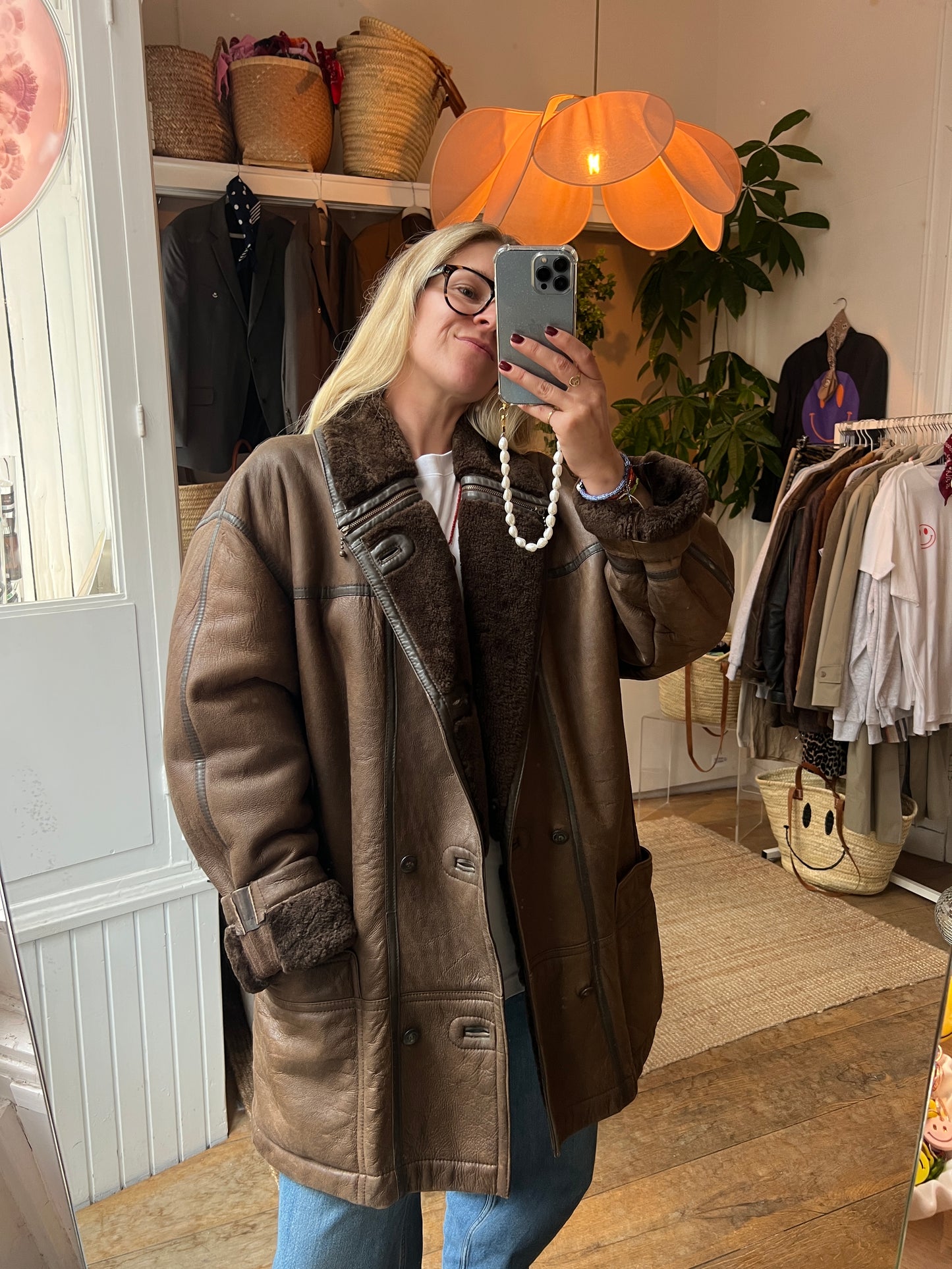 Lammy coat shearling