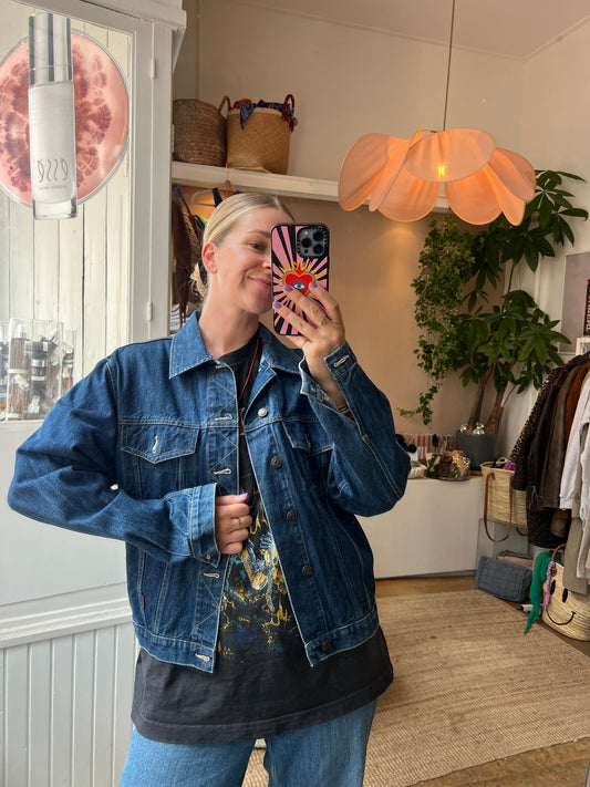 Vintage denim spijkerjack
