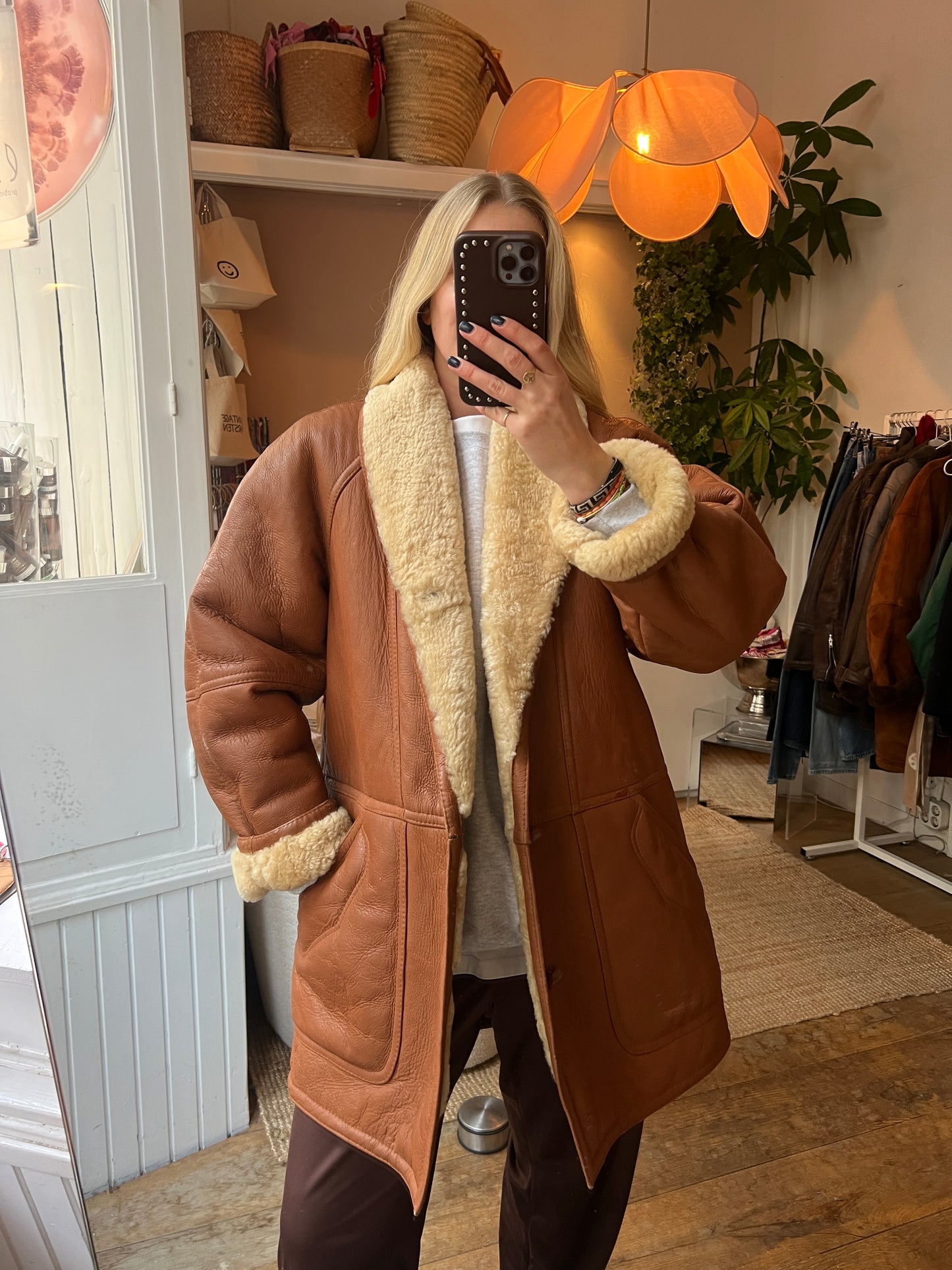Lammy coat shearling