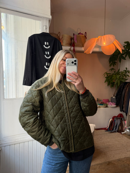 Guilted army jacket