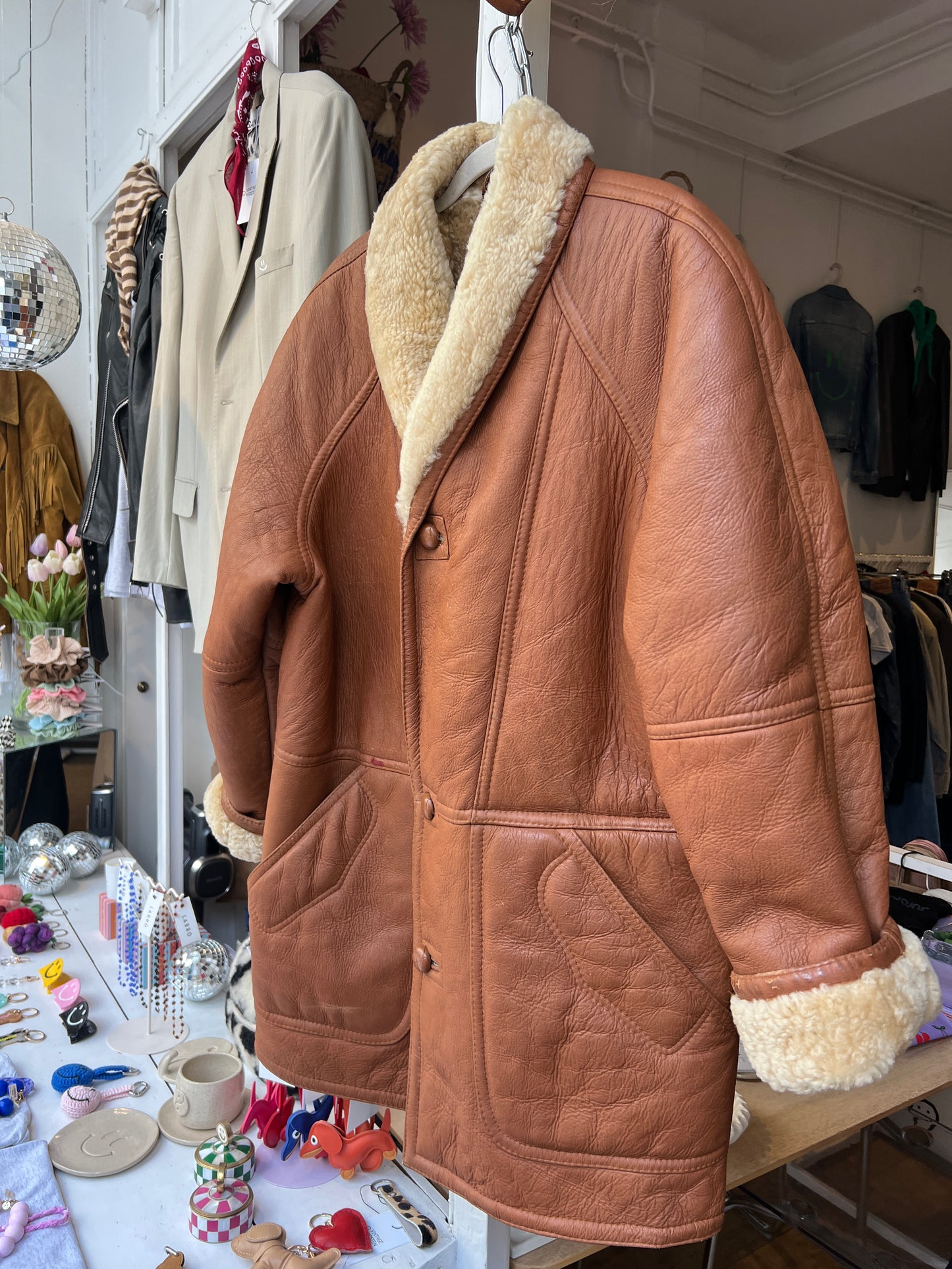 Lammy coat shearling