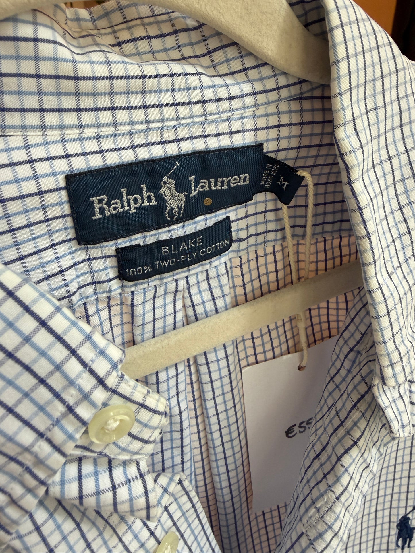 Oversized vintage Ralph Lauren dad blouse