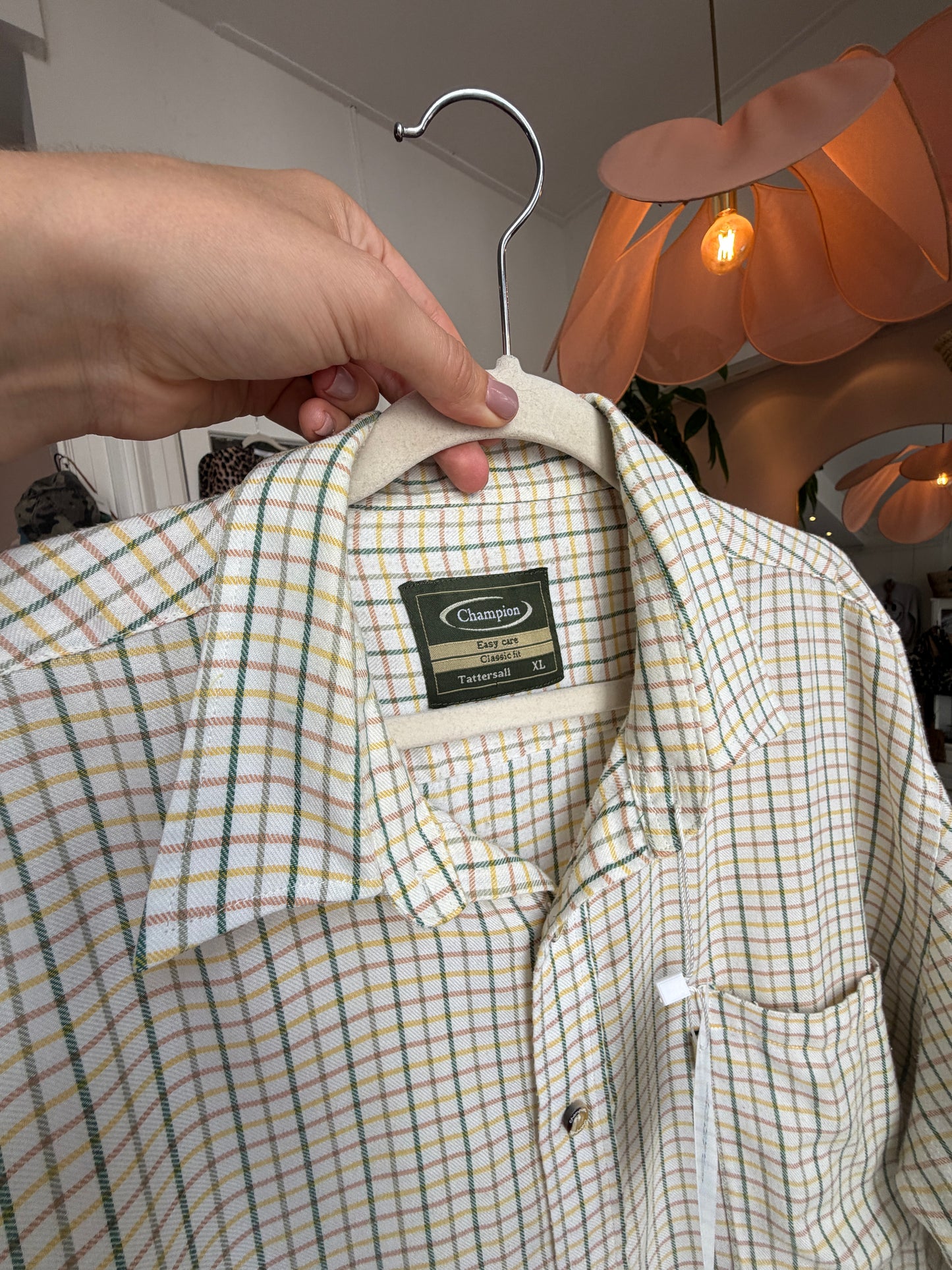 Vintage oversized dad blouse ruit