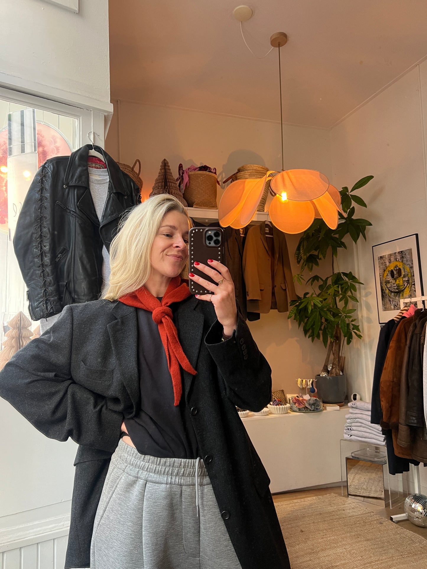 100% wollen mini scarf