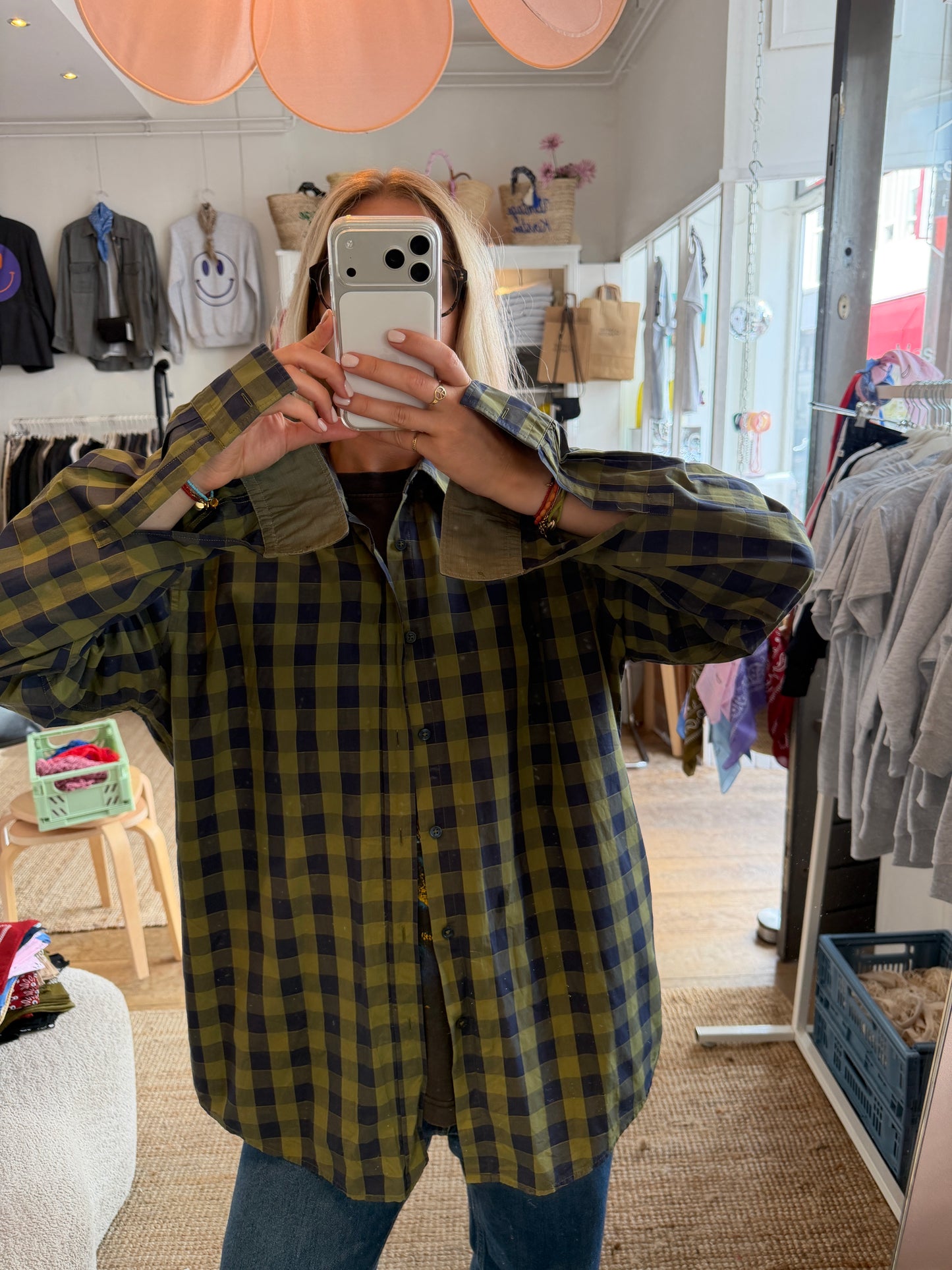 Oversized dad blouse Hugo boss