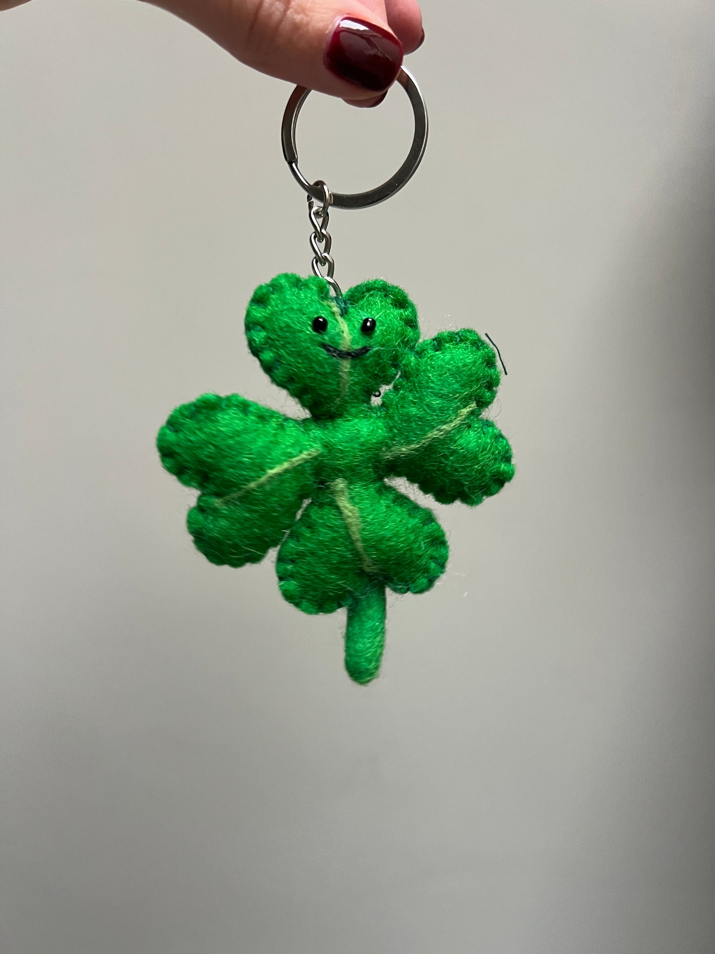 Wollen keychains