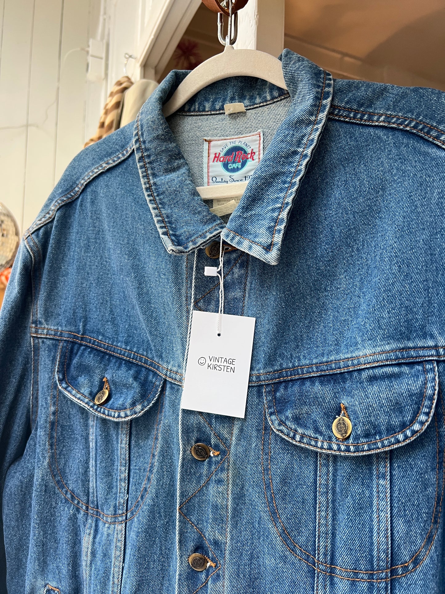 Hardrock vintage spijkerjack