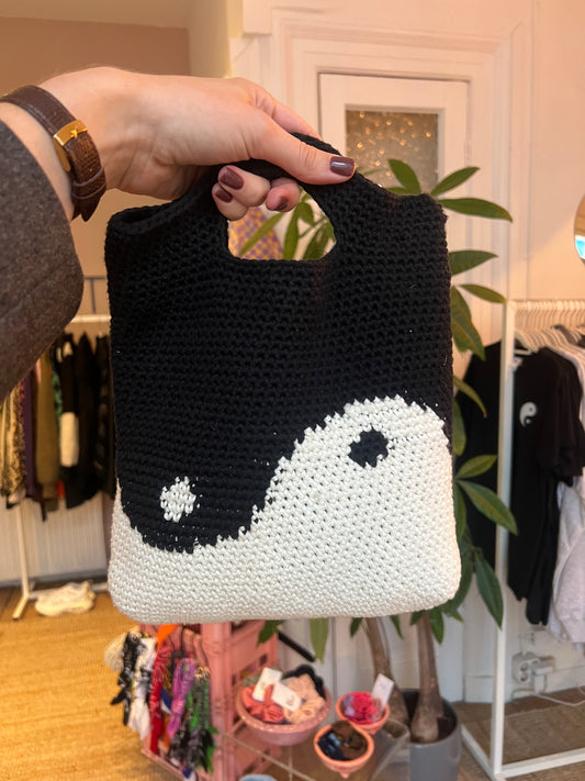 Ying yang bag handmade