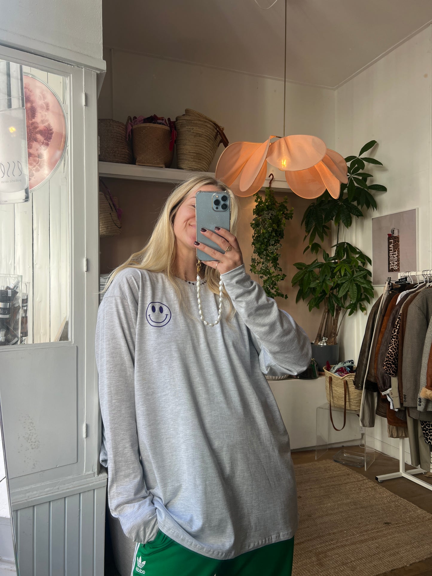 Vintage Kirsten smiley longsleeve