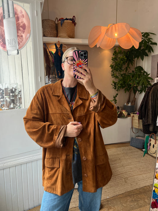 Vintage suede jack