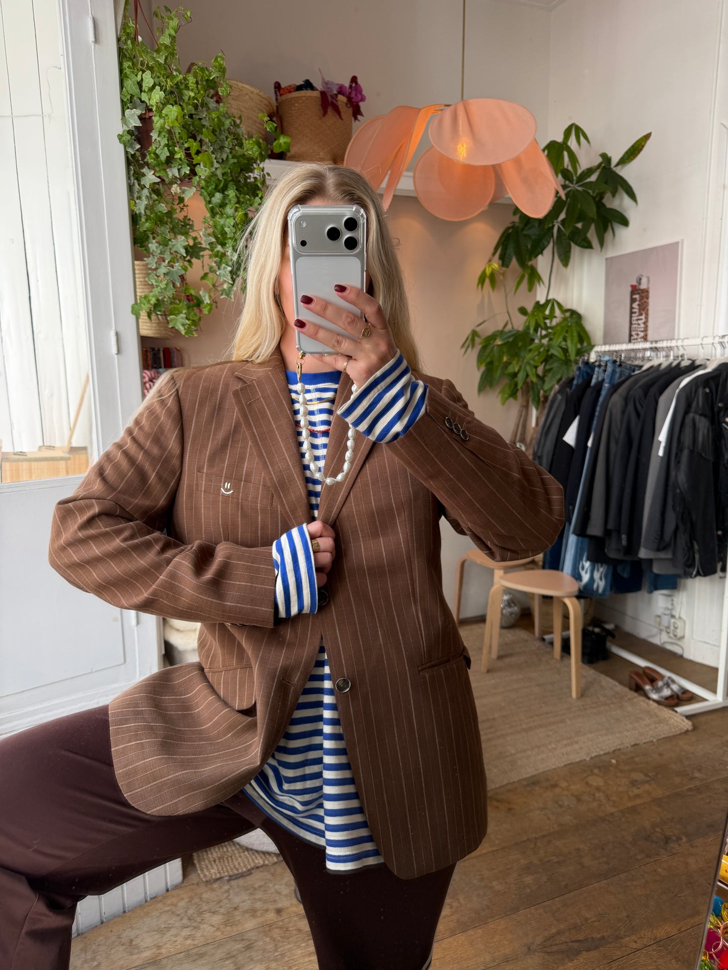 Vintage Kirsten oversized brown blazer ◡̈