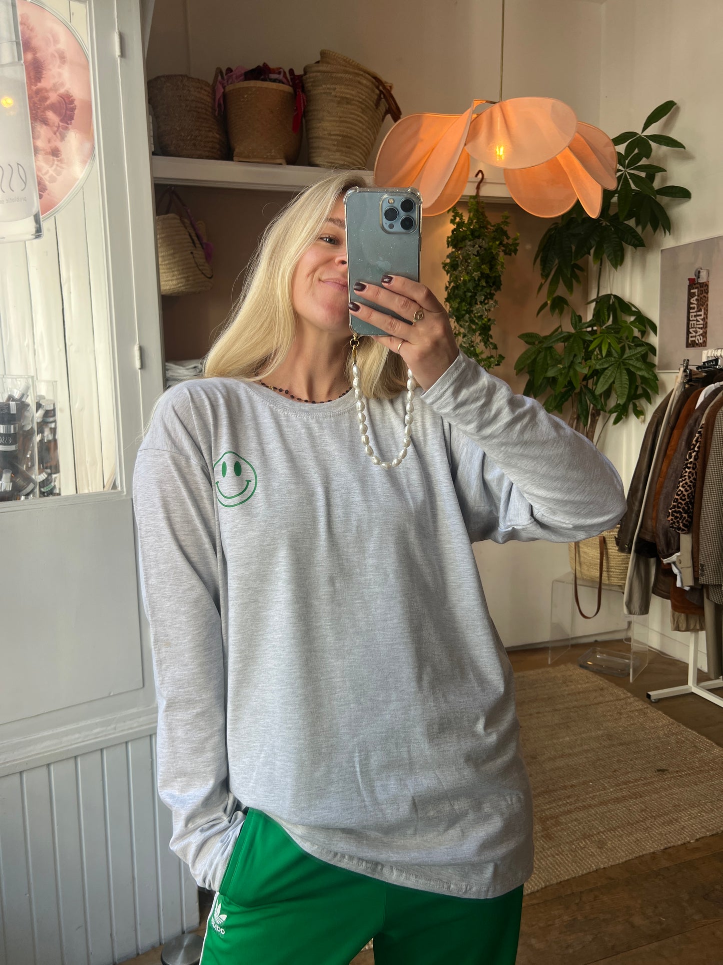 Vintage Kirsten smiley longsleeve