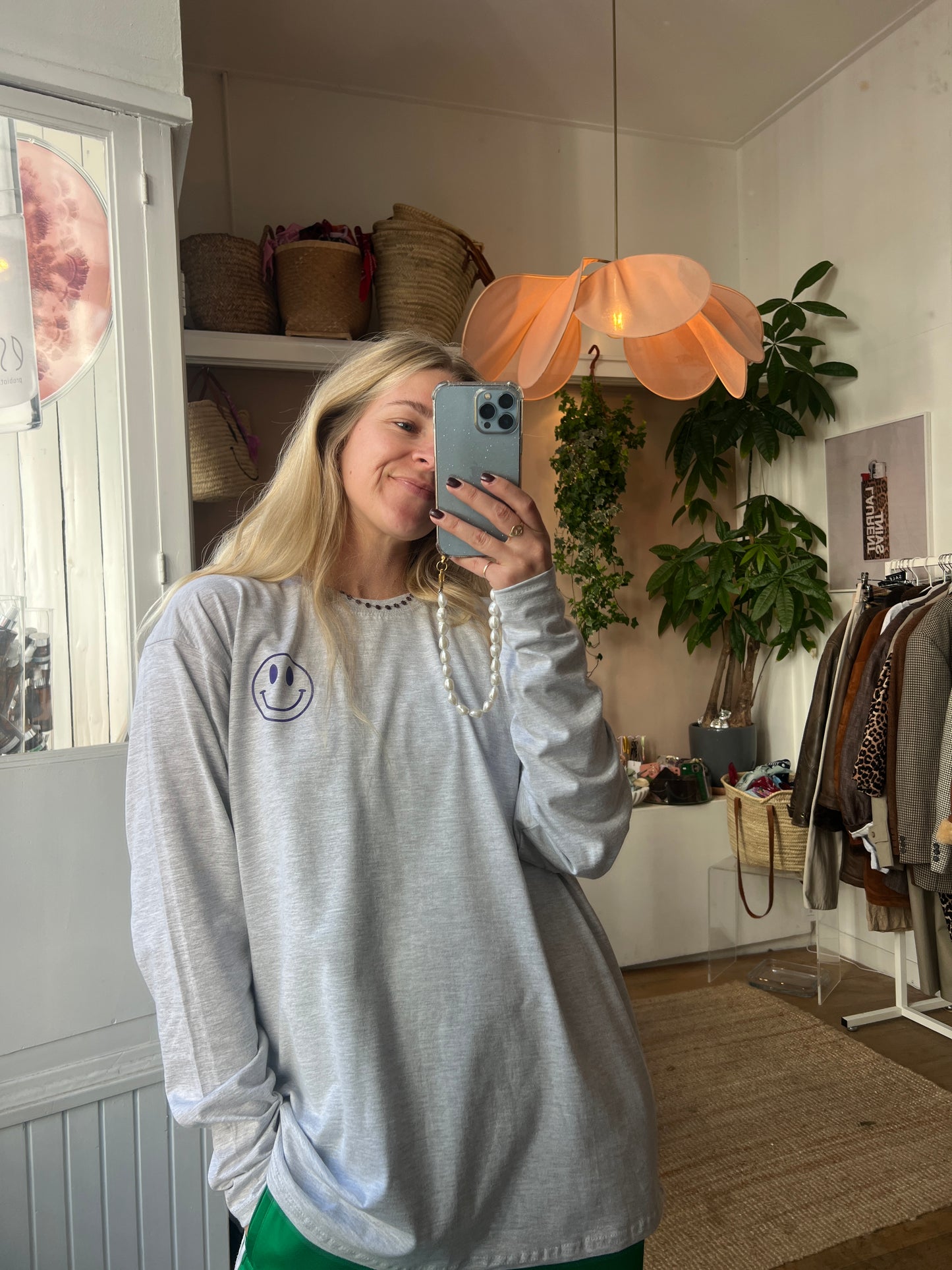 Vintage Kirsten smiley longsleeve