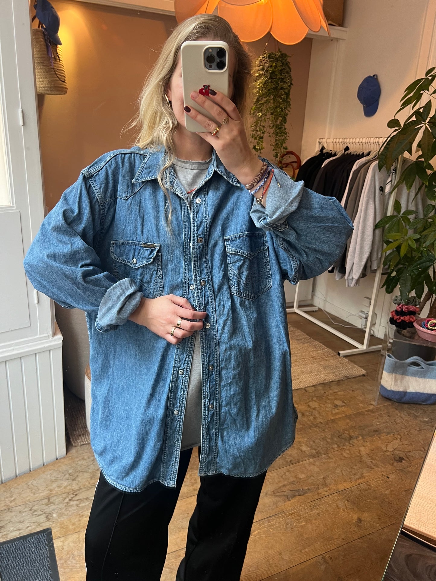 Wrangler vintage spijkerblouse