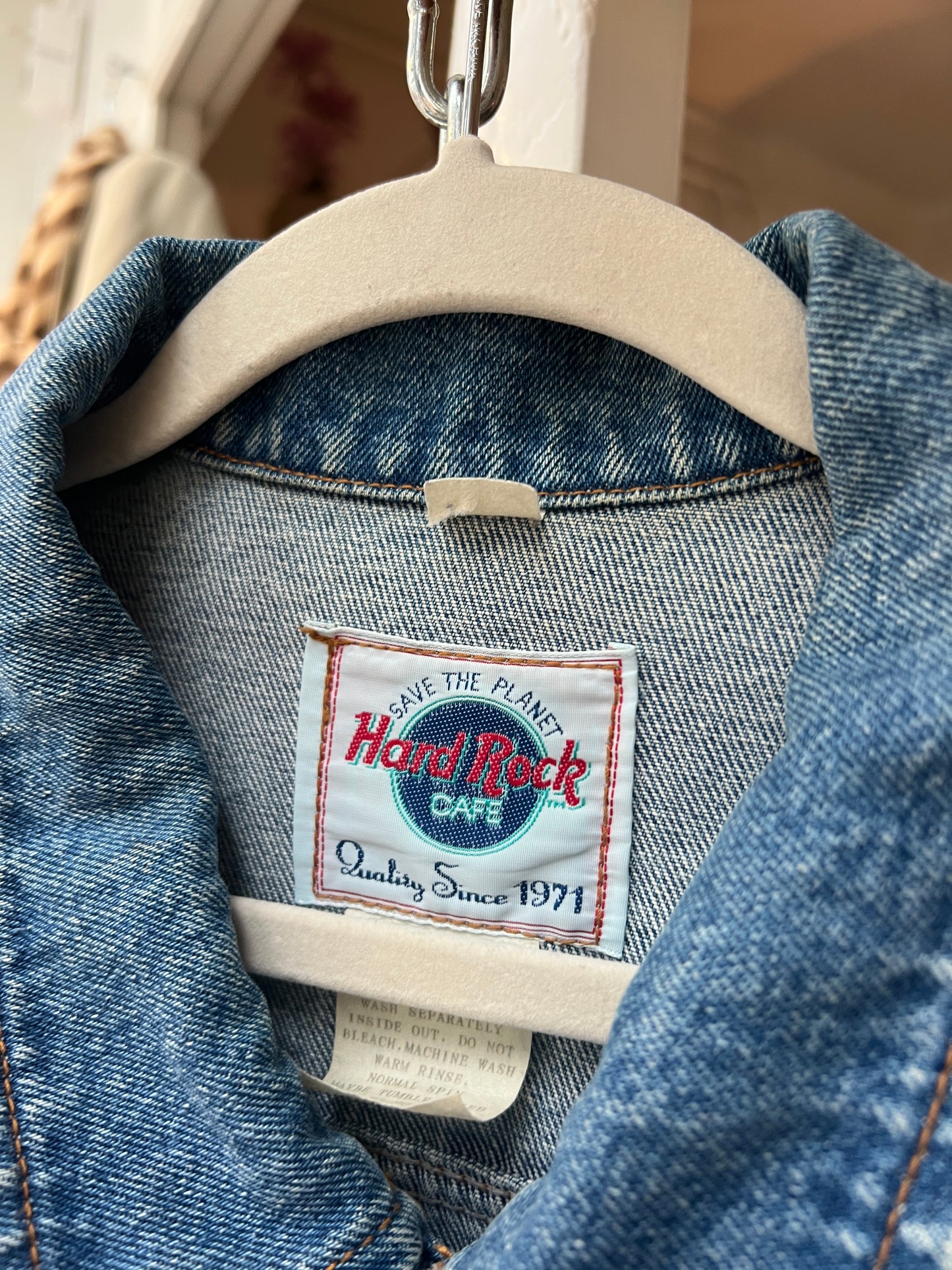 Hardrock vintage spijkerjack