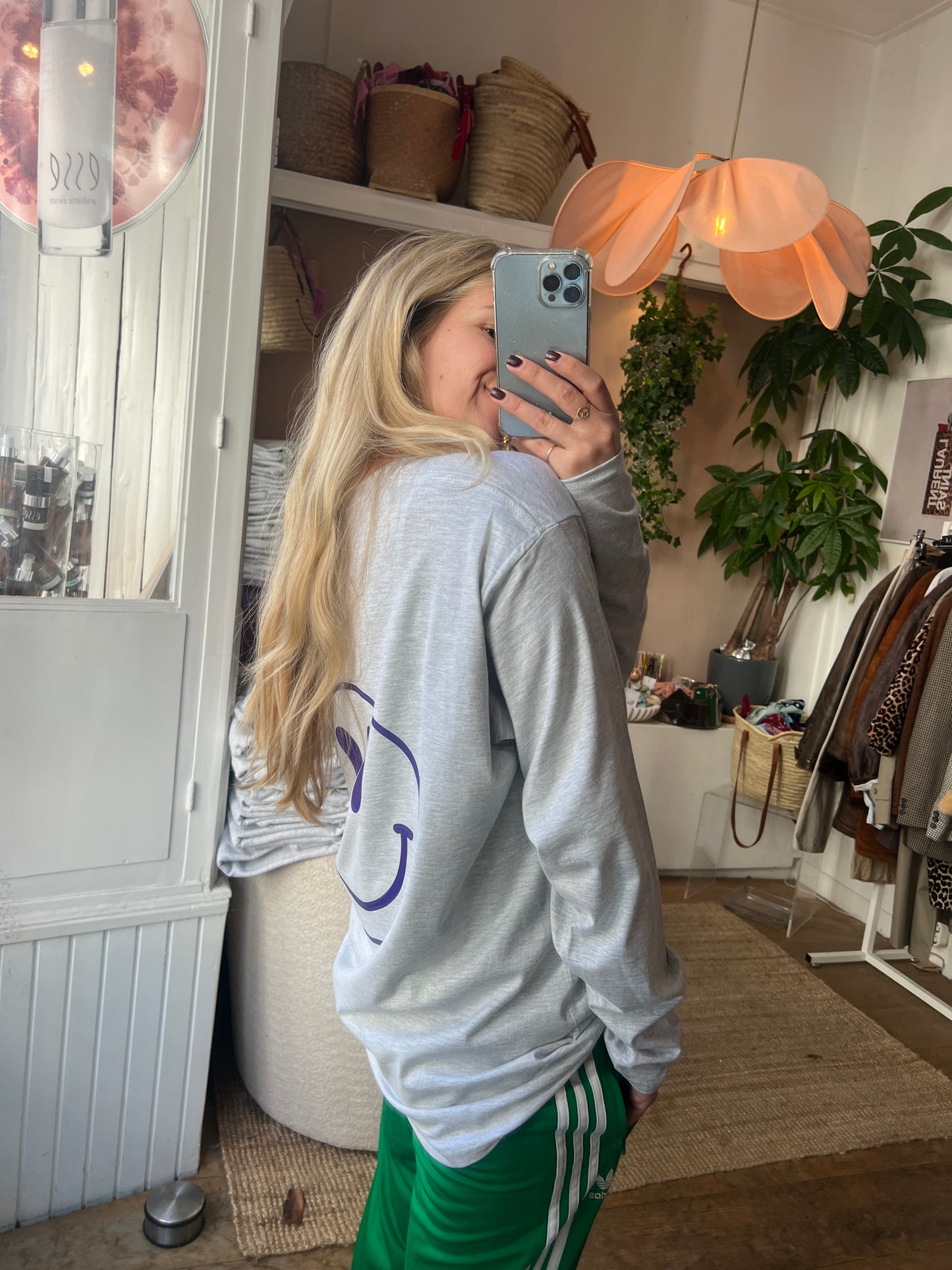 Vintage Kirsten smiley longsleeve