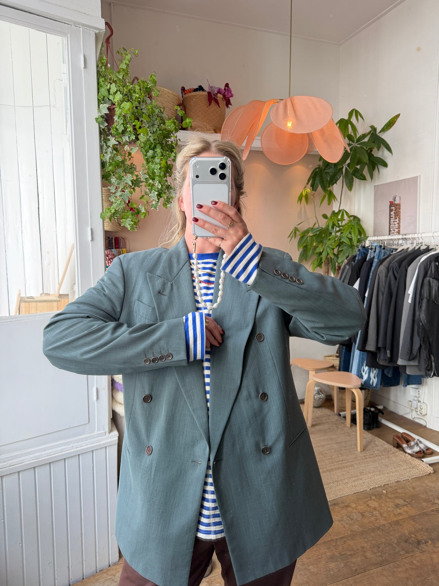 Vintage oversized double breasted blazer Hugo Boss