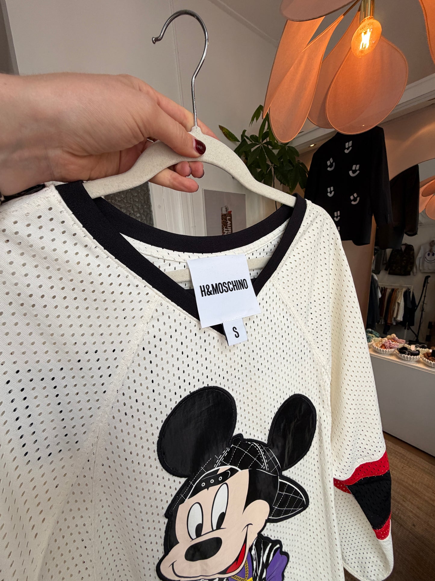 Mickey mouse jersey baseball oversized