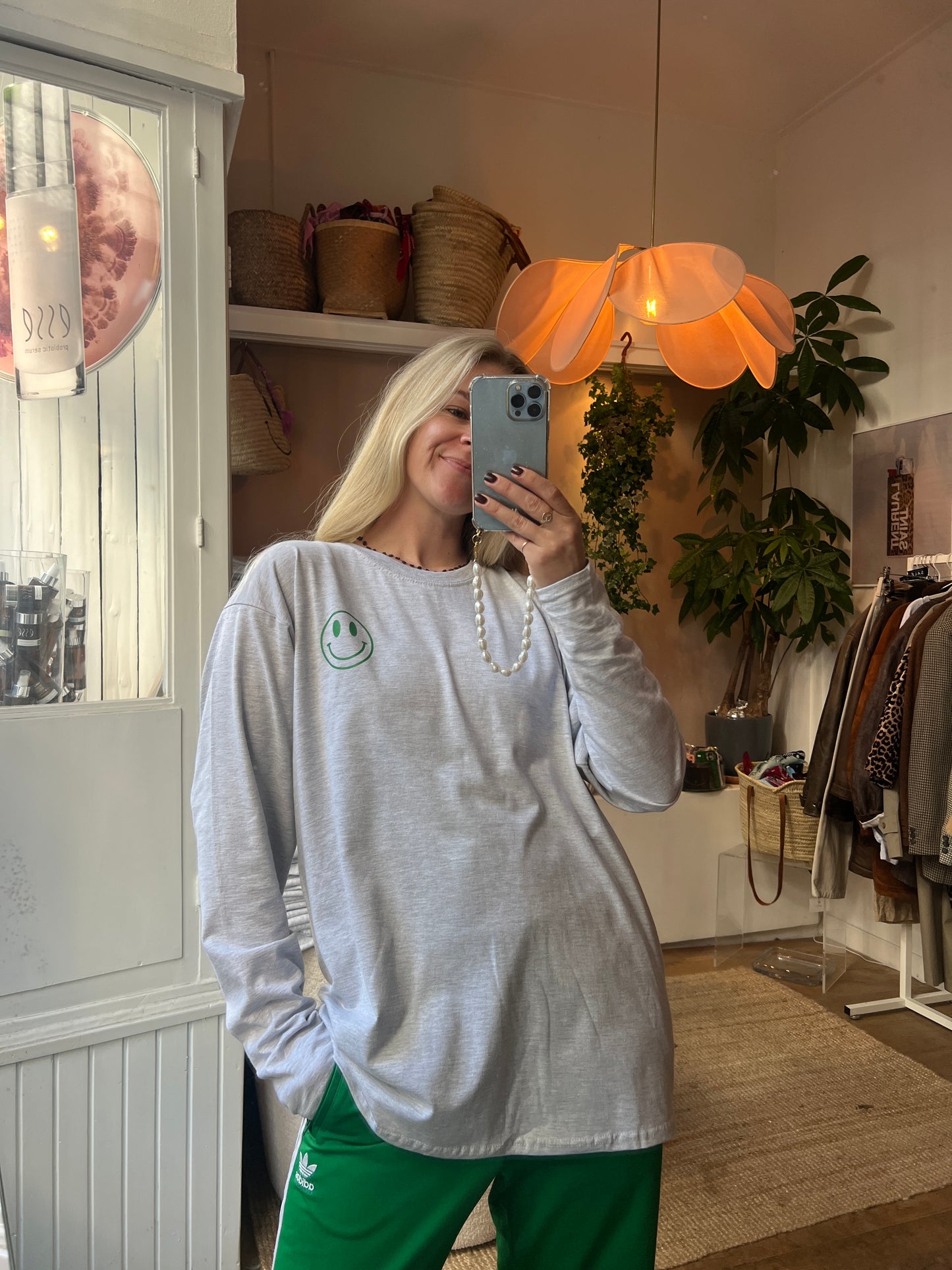 Vintage Kirsten smiley longsleeve