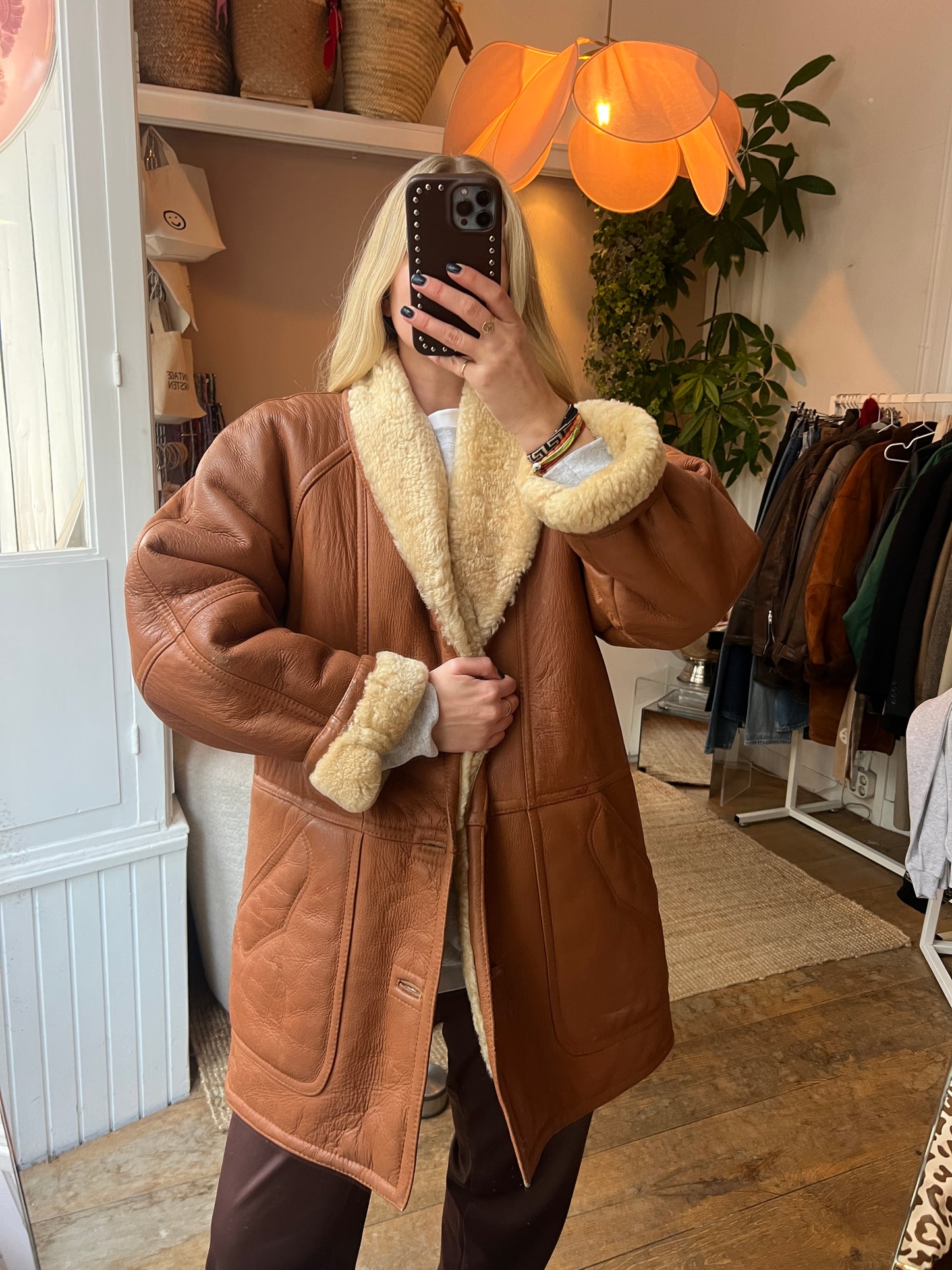Lammy coat shearling