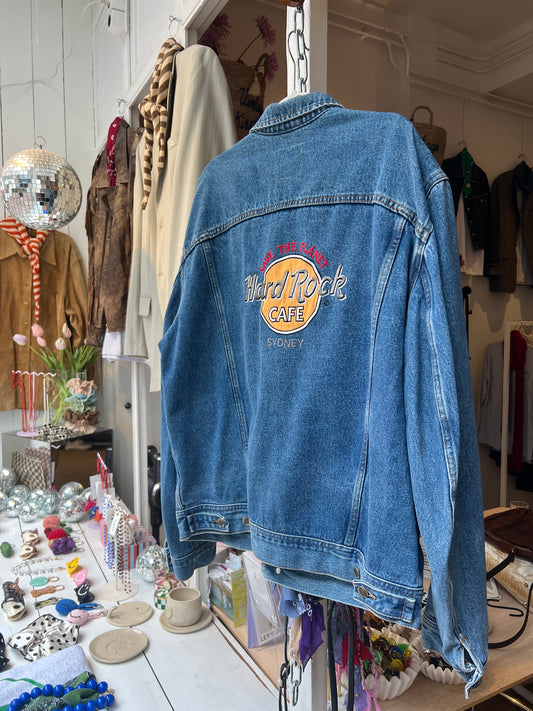 Hardrock vintage spijkerjack