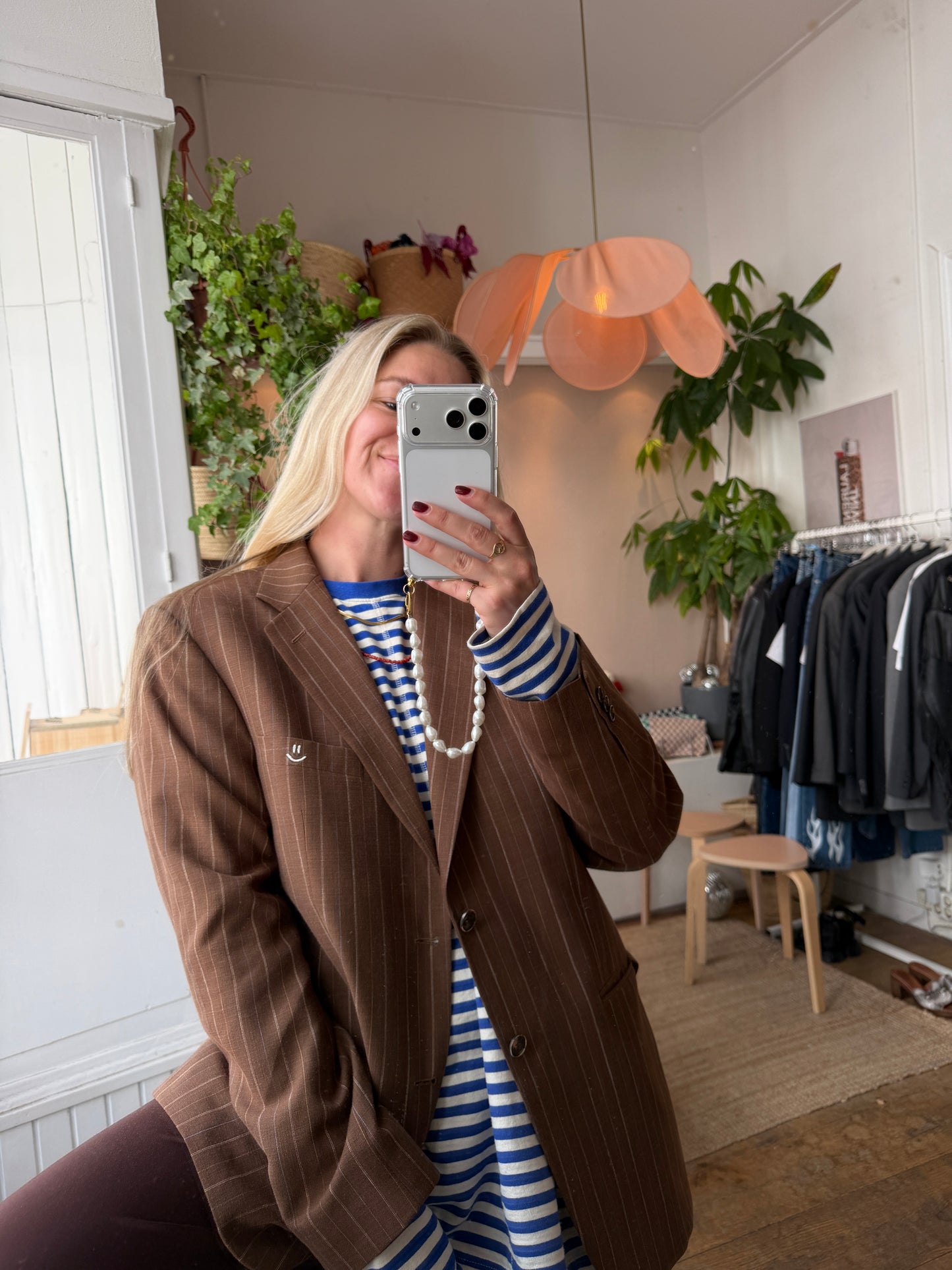 Vintage Kirsten oversized brown blazer ◡̈