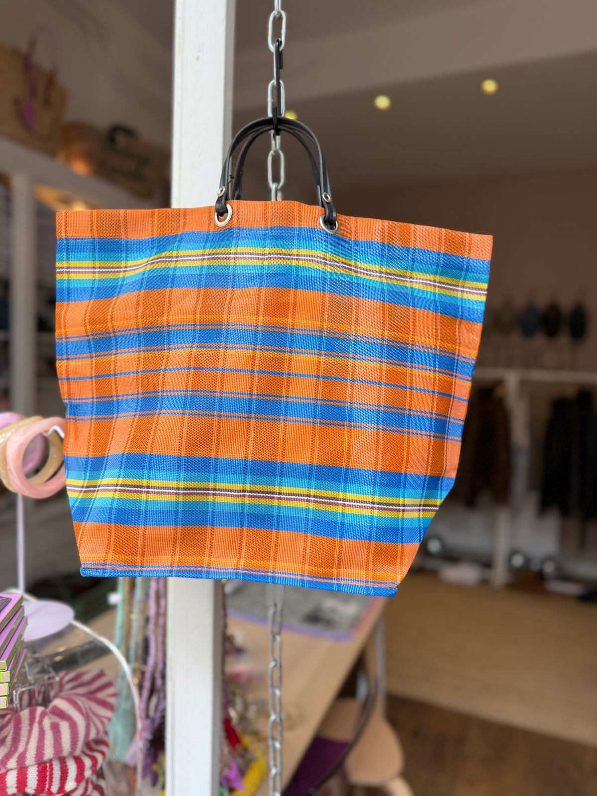 Retro vintage boodschappentas