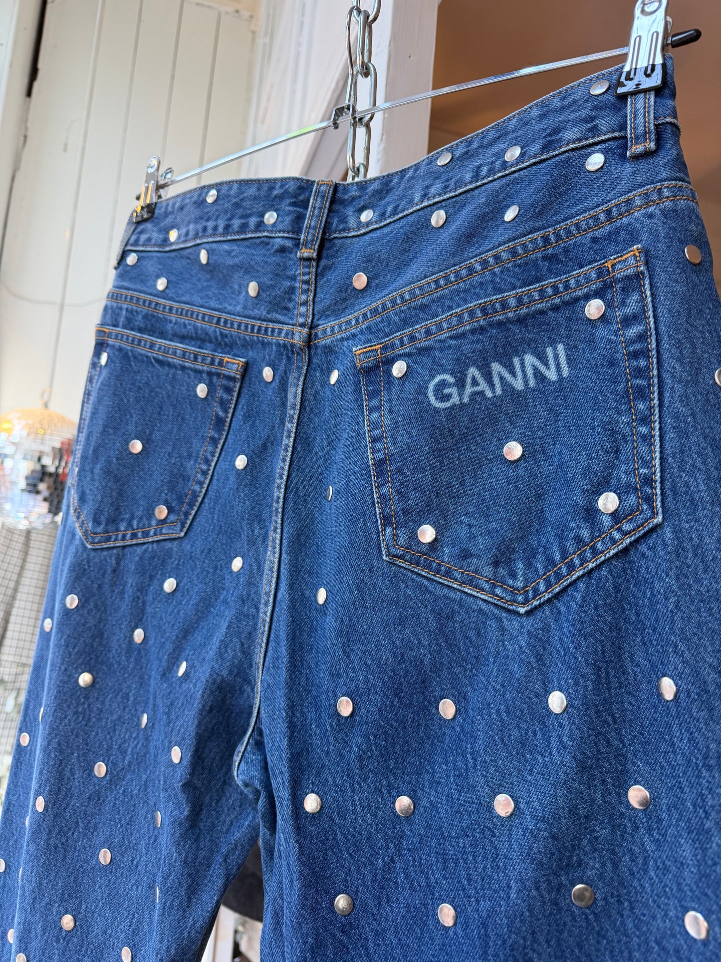 Ganni studs jeans