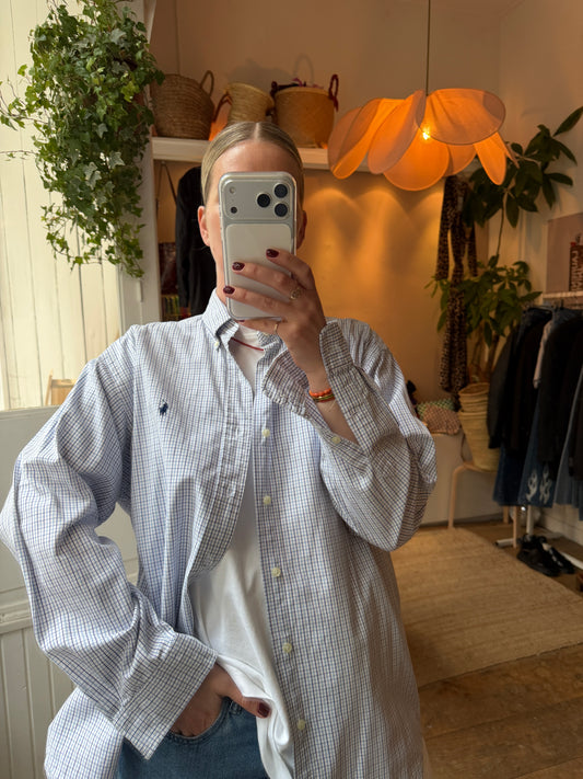 Oversized vintage Ralph Lauren dad blouse