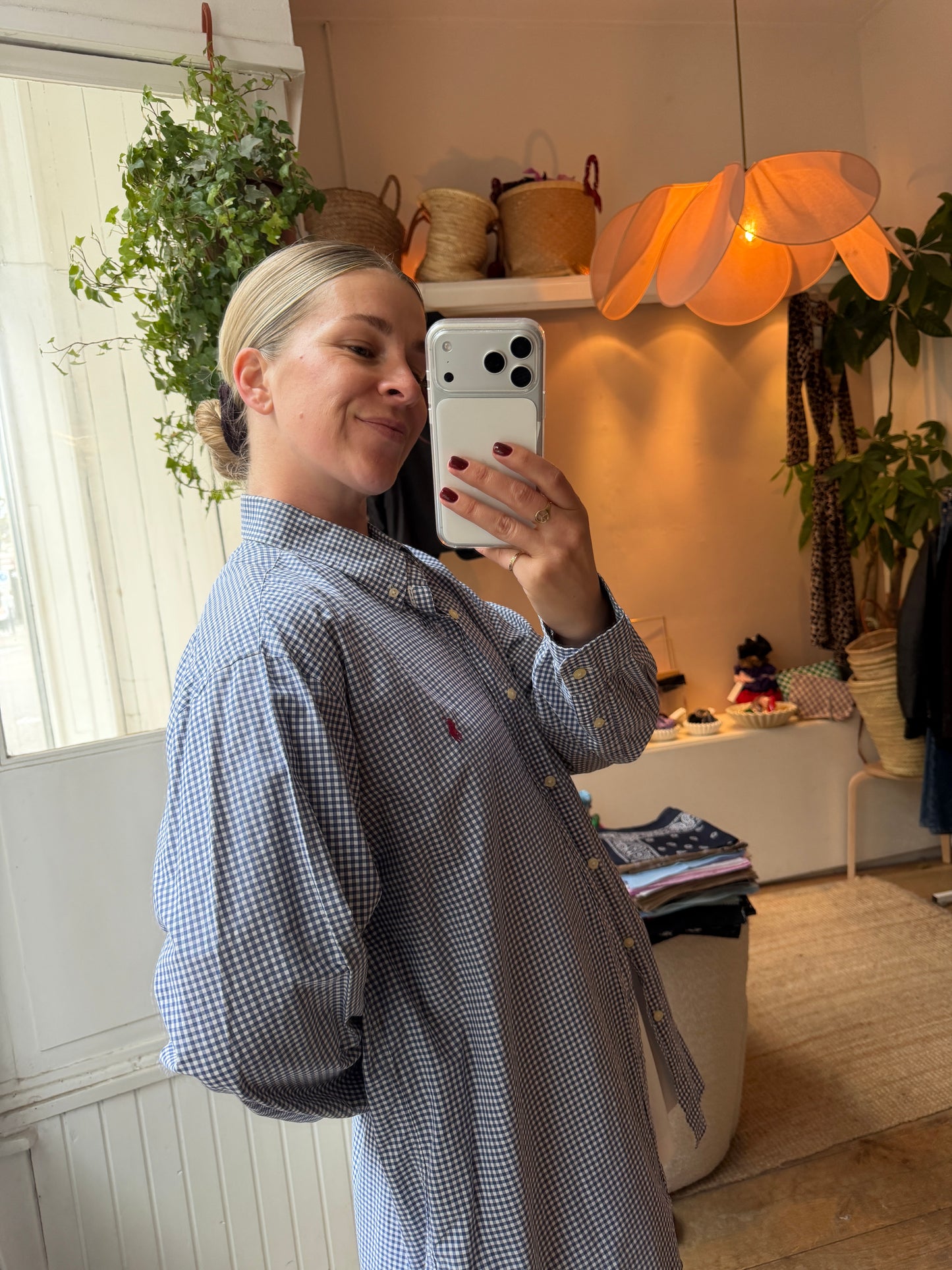 Vintage oversized Ralph lauren dad blouse