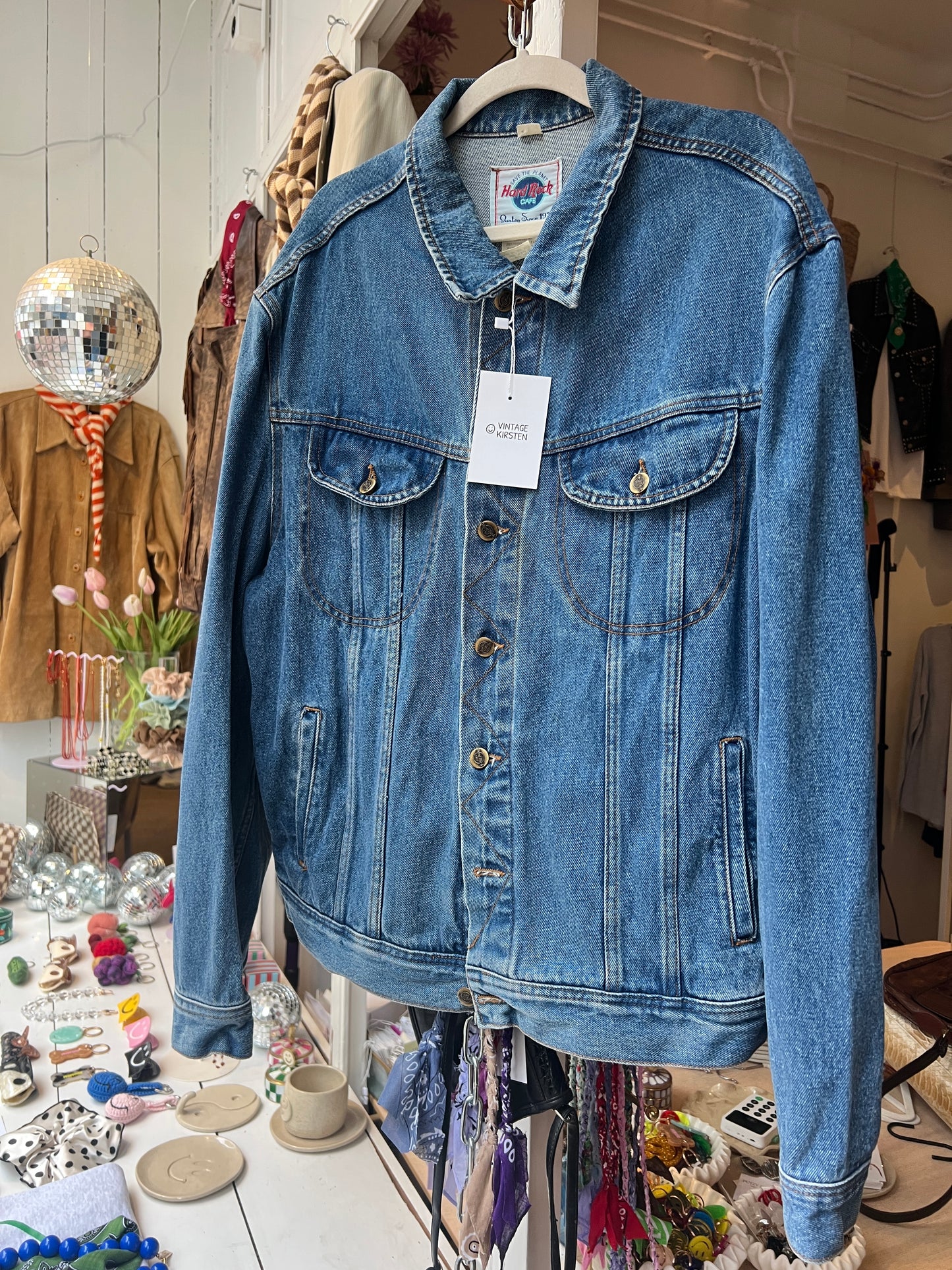 Hardrock vintage spijkerjack