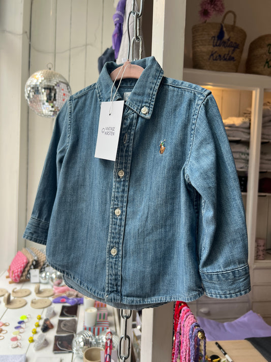 Vintage Ralph Lauren denim blouse kids