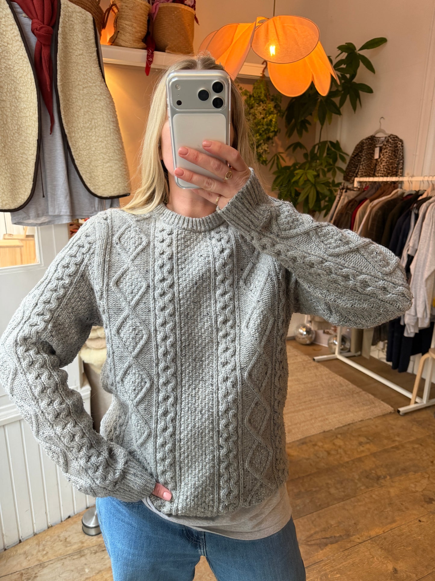 Levi’s wollen kabeltrui