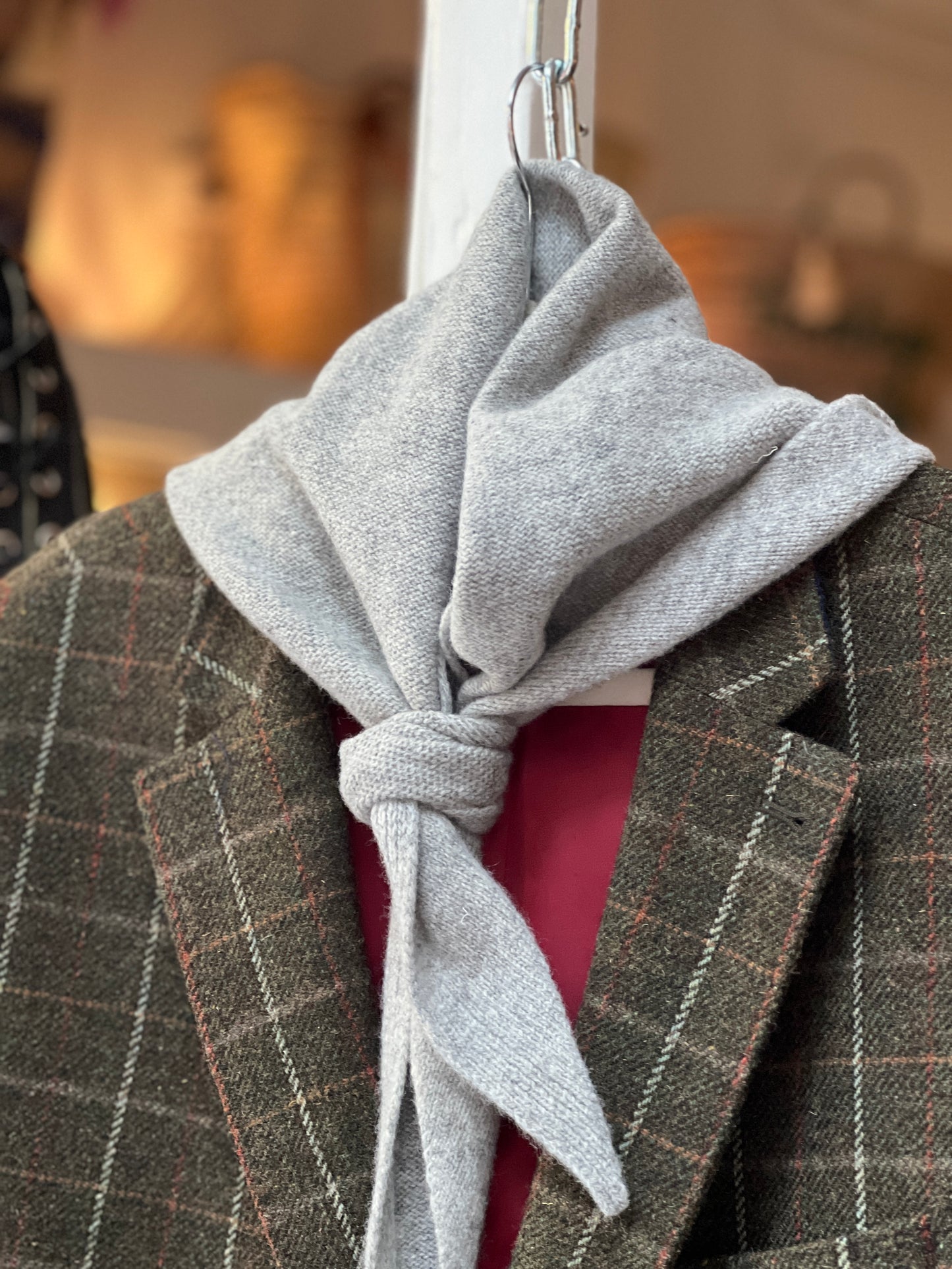 100% wollen vintage blazer groen