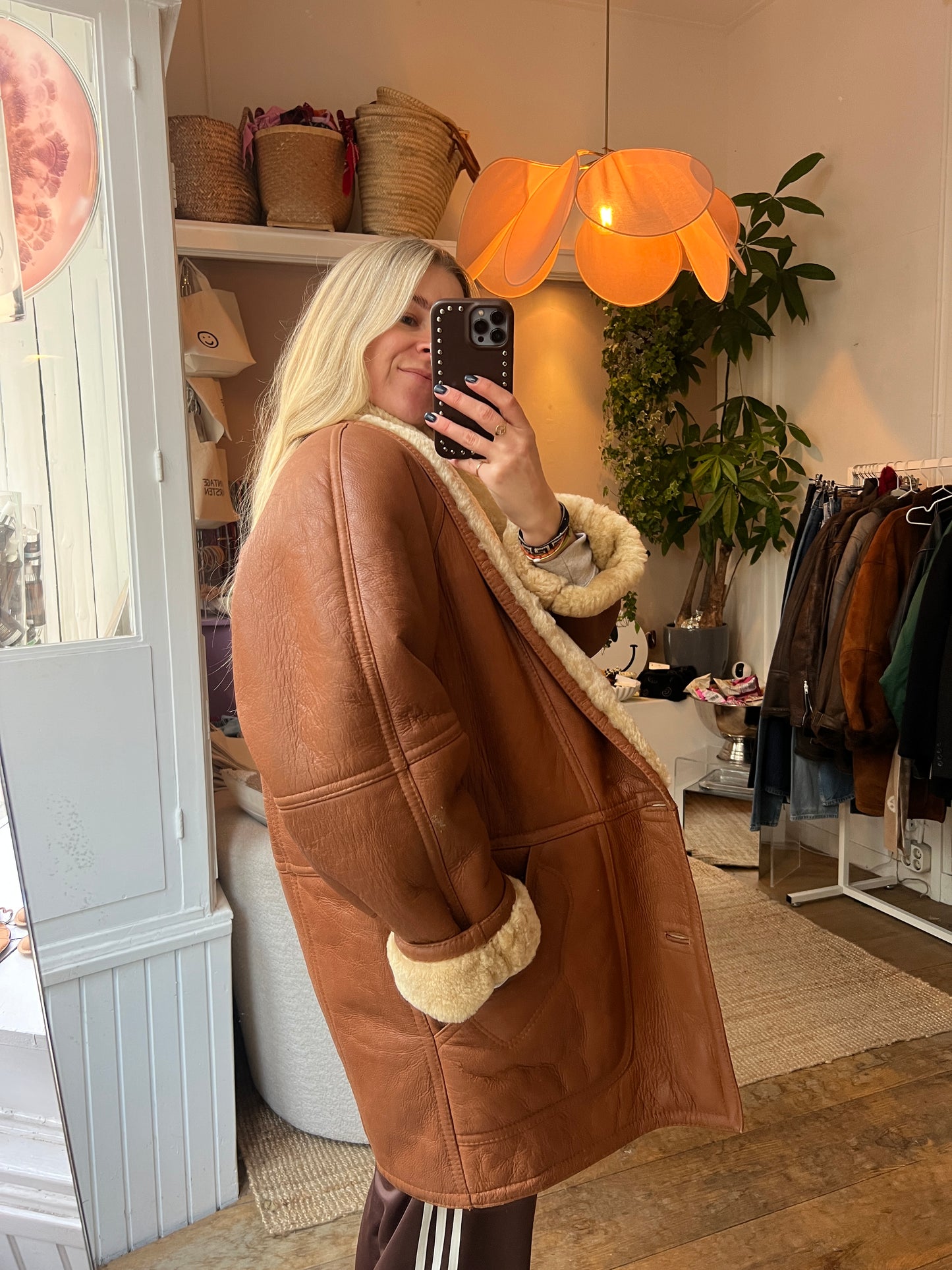 Lammy coat shearling