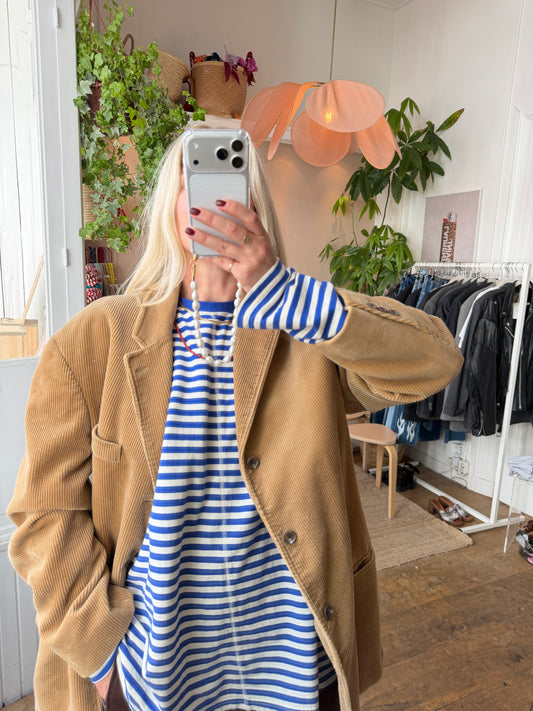 Oversized vintage blazer Ralph Lauren corduroy