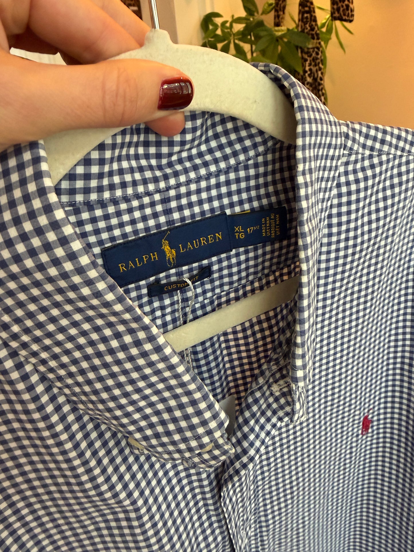 Vintage oversized Ralph lauren dad blouse
