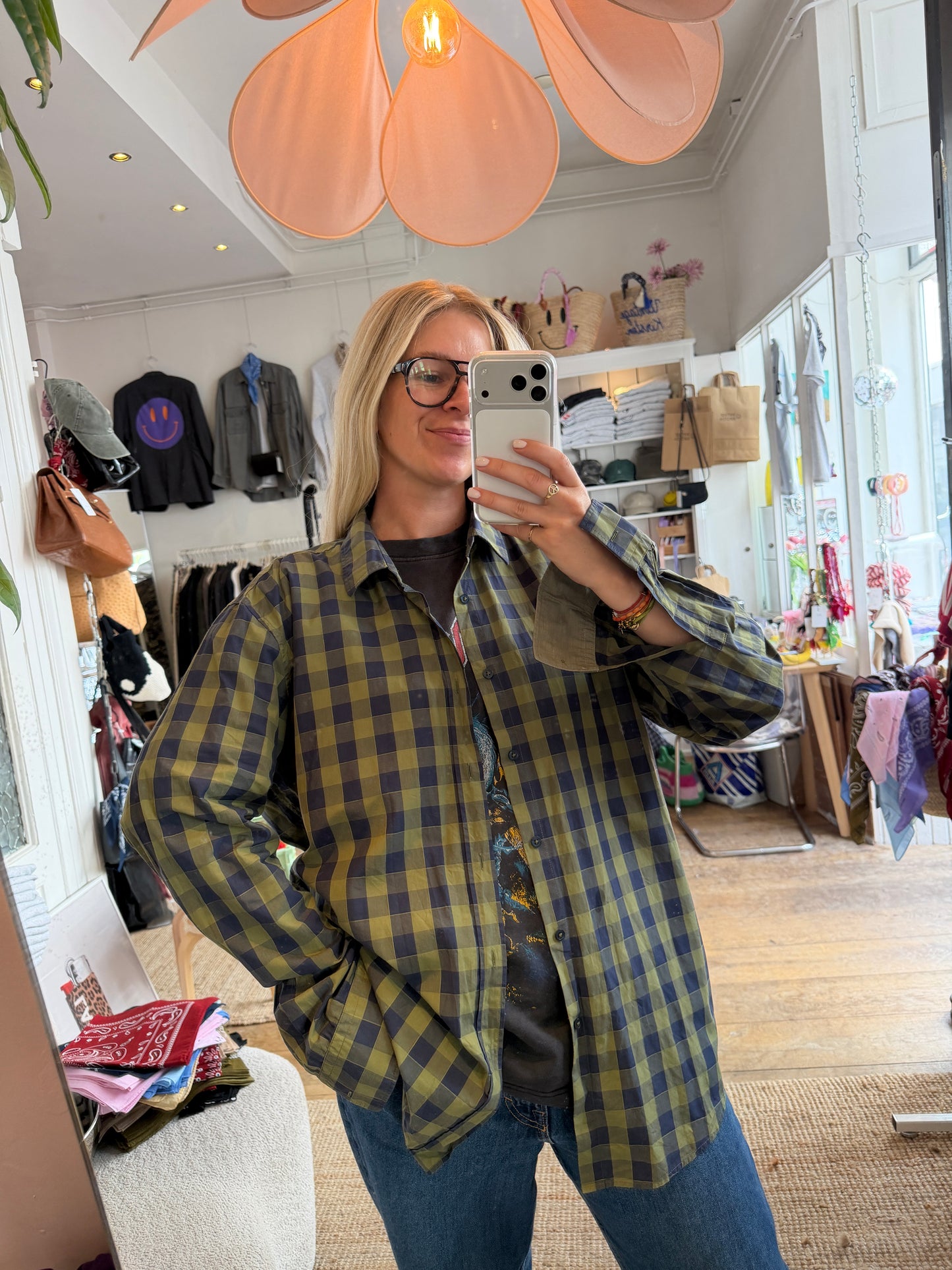 Oversized dad blouse Hugo boss