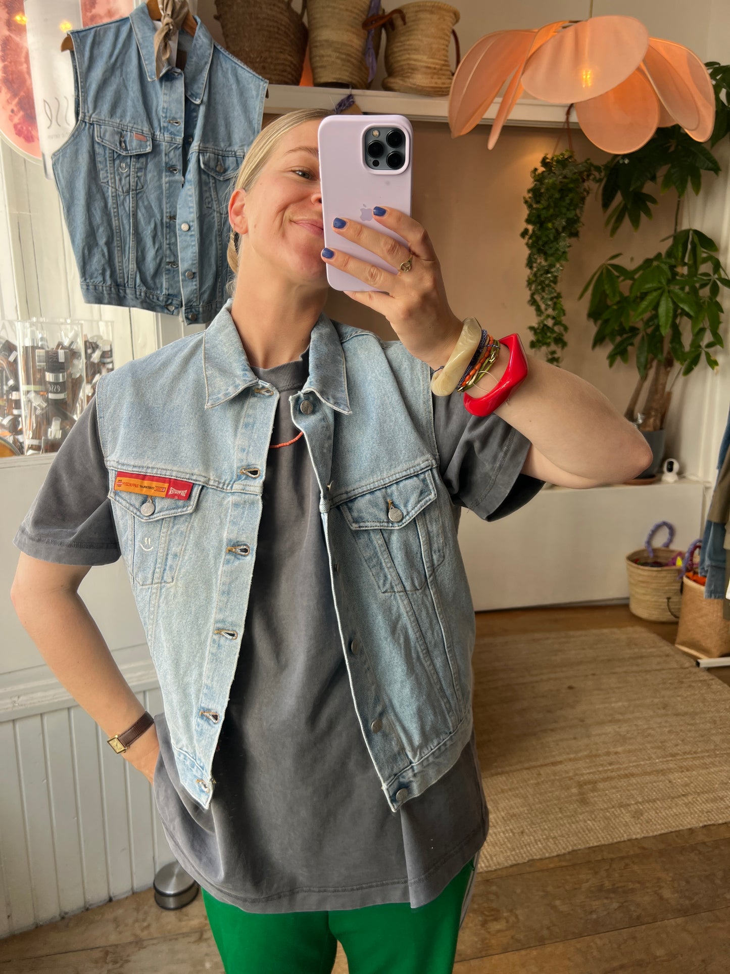 Vintage spijker gilet