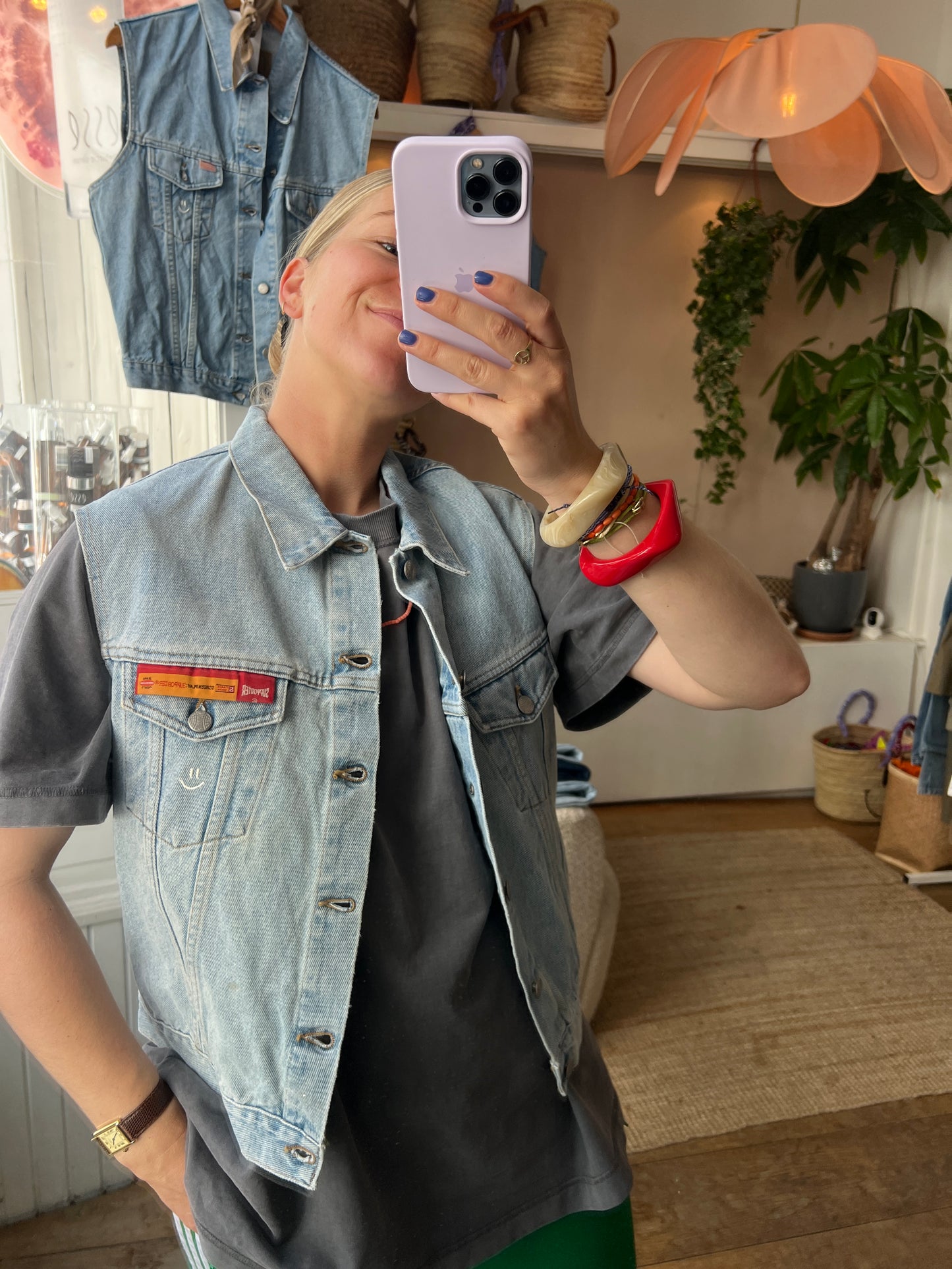 Vintage spijker gilet